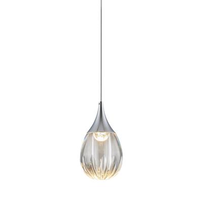 Подвесной светильник Delight Collection Подвесной светильник MD24001004-1A chrome/clear арт. MD24001004-1A chrome/clear