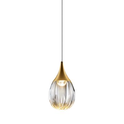 Подвесной светильник Delight Collection Подвесной светильник MD24001004-1A gold/clear арт. MD24001004-1A gold/clear
