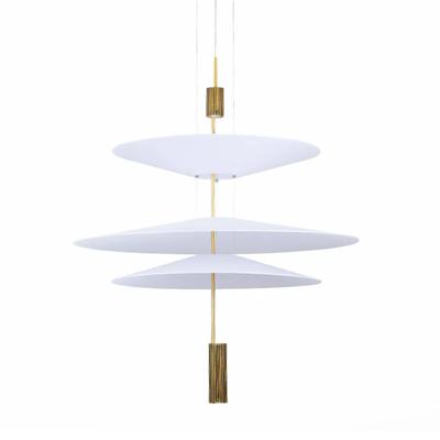 Подвесной светильник Delight Collection Подвесной светильник 9221P/S gold/white арт. 9221P/3(S) gold/white