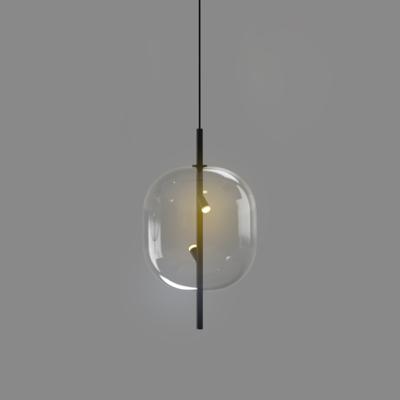 Подвесной светильник Delight Collection Подвесной светильник 10018P/1 black/clear арт. 10018P/1 black/clear