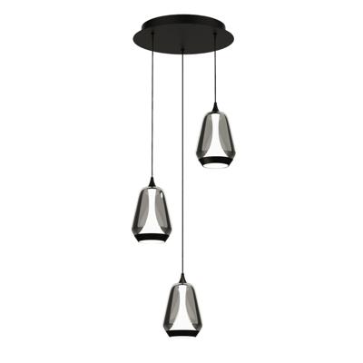 Подвесной светильник Delight Collection Подвесной светильник MD24001011-3A black/smoky арт. MD24001011-3A black/smoky