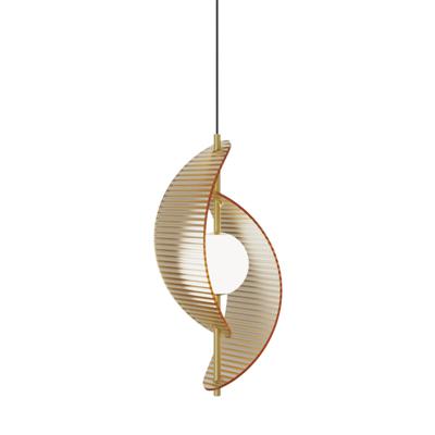 Подвесной светильник Delight Collection Подвесной светильник MD24030035-1A brass/amber арт. MD24030035-1A brass/amber