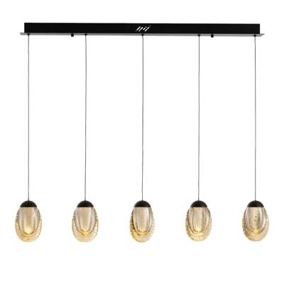 Подвесной светильник Delight Collection Подвесной светильник MD25090022-5B matt black/champagne арт. MD25090022-5B matt black/champagne