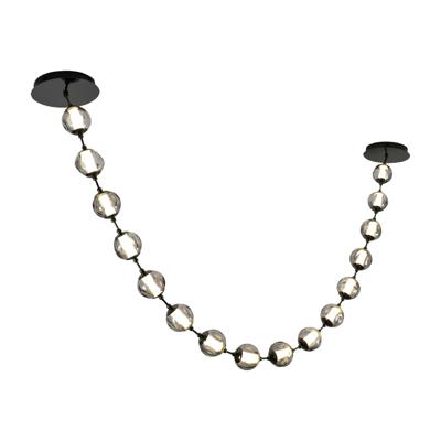 Подвесной светильник Delight Collection Подвесной светильник OD2437A-16 pearl black/smoke арт. OD2437A-16 pearl black/smoke