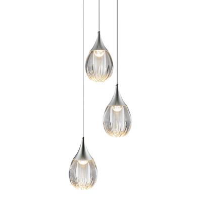 Подвесной светильник Delight Collection Подвесной светильник MD24001004-3A chrome/clear арт. MD24001004-3A chrome/clear
