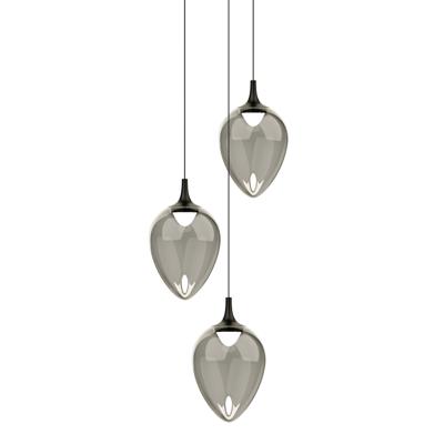 Подвесной светильник Delight Collection Подвесной светильник MD24001012-3A black/smoky арт. MD24001012-3A black/smoky