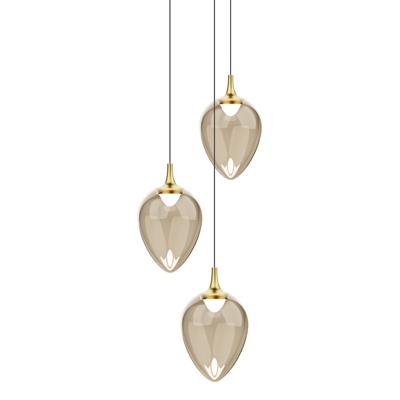 Подвесной светильник Delight Collection Подвесной светильник MD24001012-3A brass/champagne арт. MD24001012-3A brass/champagne