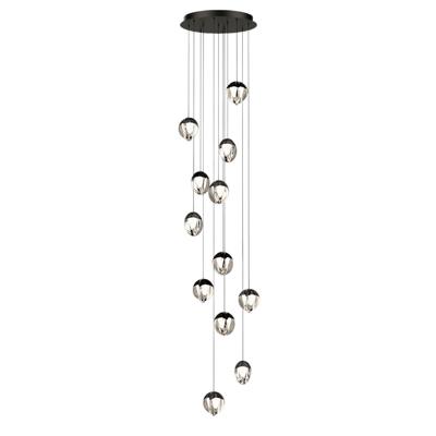 Подвесной светильник Delight Collection Подвесной светильник MD24001033-12A black/clear арт. MD24001033-12A black/clear