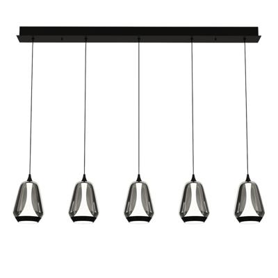 Подвесной светильник Delight Collection Подвесной светильник MD24001011-5B black/smoky арт. MD24001011-5B black/smoky