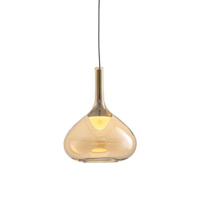 Подвесной светильник Delight Collection Подвесной светильник MD25001005-1A brass/amber арт. MD25001005-1A brass/amber