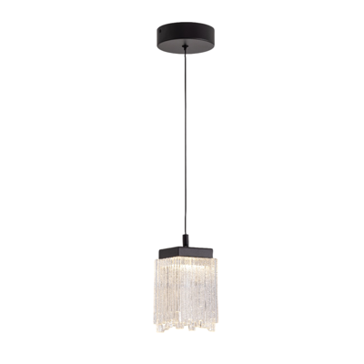 Подвесной светильник Delight Collection Подвесной светильник MD25020403-1A1 Matt black, LED/6.4W, 3000K dimmable арт. MD25020403-1A1 matt black