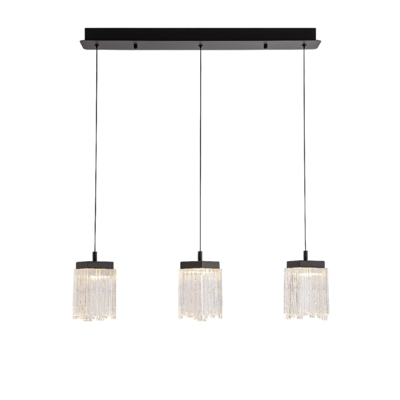 Подвесной светильник Delight Collection Подвесной светильник MD25020403-3B1 Matt black, LED/16.4W, 3000K dimmable арт. MD25020403-3B1 matt black