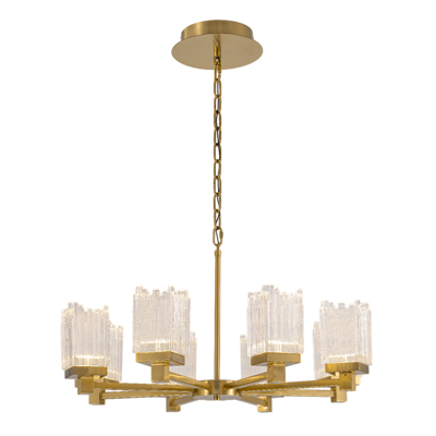 Подвесной светильник Delight Collection Подвесной светильник MD25020403-8A2 Satin gold, LED/39.8W, 3000K dimmable арт. MD25020403-8A2 satin gold