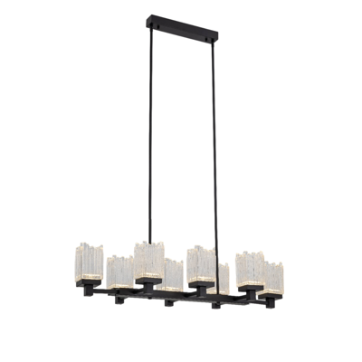 Подвесной светильник Delight Collection Подвесной светильник MD25020403-8B1 Matt black, LED/39.8W, 3000K dimmable арт. MD25020403-8B1 matt black