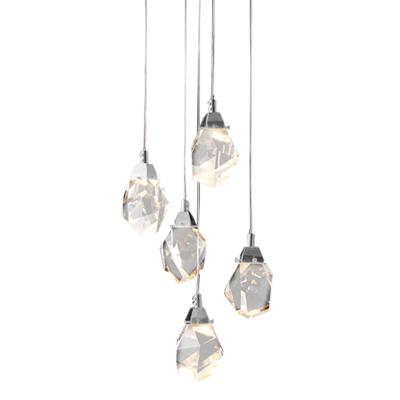 Подвесной светильник Delight Collection Подвесной светильник Crystal rock 5 chrome арт. OM820083-5C (MD-020B-5 chrome)