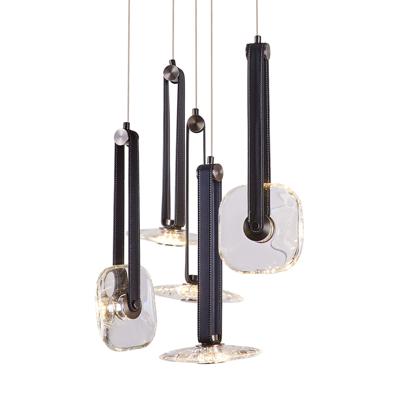 Подвесной светильник Delight Collection Подвесной светильник OD2553-5 black/clear арт. OD2553-5 black/clear