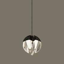 Подвесной светильник Delight Collection Подвесной светильник MD24001033-1A black/clear арт. MD24001033-1A black/clear