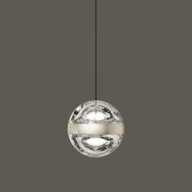 Подвесной светильник Delight Collection Подвесной светильник MD23030088-1A nickel/clear арт. MD23030088-1A nickel/clear