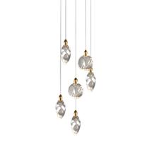 Подвесной светильник Delight Collection Подвесной светильник MT9176-6H titanium gold арт. MT9176-6H titanium gold