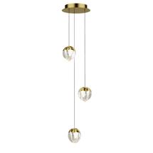 Подвесной светильник Delight Collection Подвесной светильник MD24001033-3A gold/clear арт. MD24001033-3A gold/clear