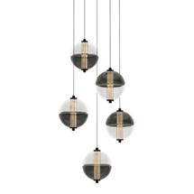 Подвесной светильник Delight Collection Подвесной светильник MD24022079-5A black/smoky арт. MD24022079-5A black/smoky