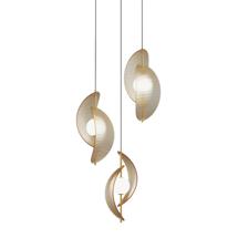 Подвесной светильник Delight Collection Подвесной светильник MD24030035-3A brass/amber арт. MD24030035-3A brass/amber