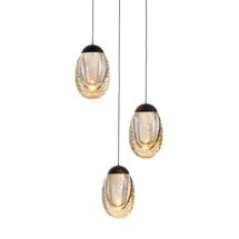 Подвесной светильник Delight Collection Подвесной светильник MD25090022-3A matt black/champagne арт. MD25090022-3A matt black/champagne