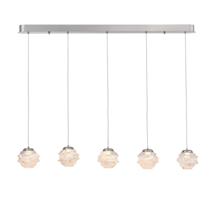 Подвесной светильник Delight Collection Подвесной светильник MD25030003-5B chrome/clear арт. MD25030003-5B chrome/clear