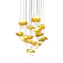 Подвесной светильник Delight Collection Люстра 8827P/19 gold арт. 8827P/19 gold