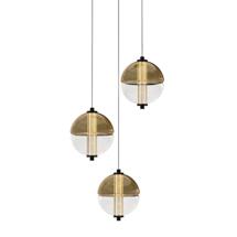 Подвесной светильник Delight Collection Подвесной светильник MD24022079-3A black/amber арт. MD24022079-3A black/amber