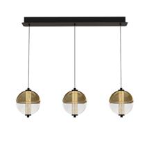 Подвесной светильник Delight Collection Подвесной светильник MD24022079-3B black/amber арт. MD24022079-3B black/amber