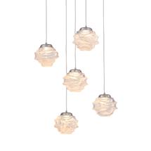 Подвесной светильник Delight Collection Подвесной светильник MD25030003-5A chrome/clear арт. MD25030003-5A chrome/clear