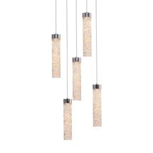 Подвесной светильник Delight Collection Подвесной светильник MD24030028-5A chrome/clear арт. MD24030028-5A chrome/clear