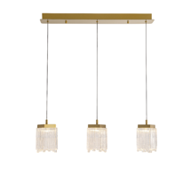 Подвесной светильник Delight Collection Подвесной светильник MD25020403-3B2 Satin gold, LED/16.4W, 3000K dimmable арт. MD25020403-3B2 satin gold