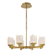 Подвесной светильник Delight Collection Подвесной светильник MD25020403-8A2 Satin gold, LED/39.8W, 3000K dimmable арт. MD25020403-8A2 satin gold