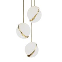 Подвесной светильник Delight Collection Подвесной светильник Crescent 3S brass арт. 9182P/3S brass