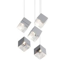 Подвесной светильник Delight Collection Подвесной светильник 10301P/5 silver арт. 10301P/5 silver