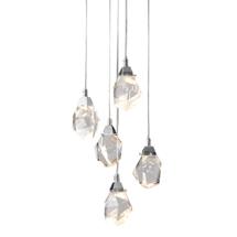 Подвесной светильник Delight Collection Подвесной светильник Crystal rock 5 chrome арт. OM820083-5C (MD-020B-5 chrome)