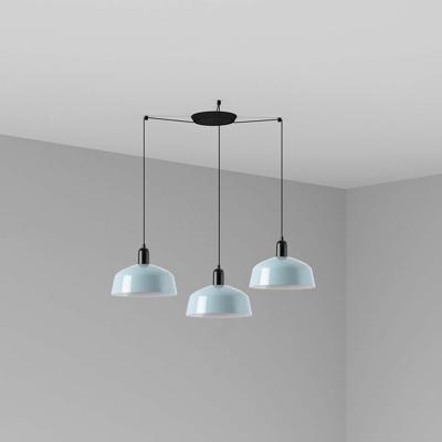 Подвесной светильник Faro Подвесной светильник TATAWIN сине-серый 3xE27 арт. 219541