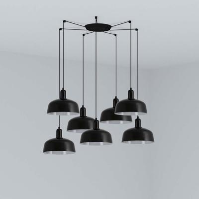Подвесной светильник Faro Подвесной светильник TATAWIN черный 7xE27 арт. 219539