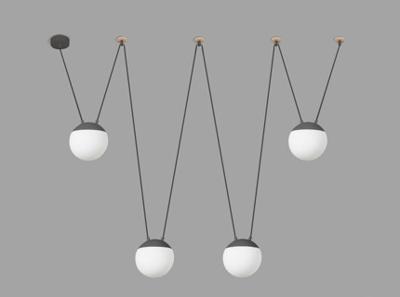 Подвесной светильник Faro MINE SPACE Подвесной светильник серый 4 L арт. 134014