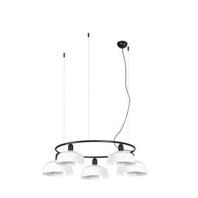 Подвесной светильник Faro Подвесной светильник TATAWIN M круглый белый 5xE27 арт. 219579