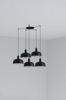 Подвесной светильник Faro Подвесной светильник Tatawin M 5L черный арт. 163829