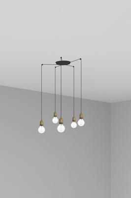 Подвесной светильник Faro Люстра Art 5L состаренное золото арт. 107780