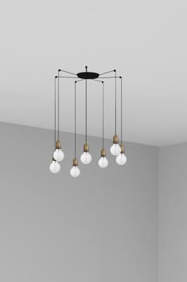 Подвесной светильник Faro Люстра Art 7L состаренное золото арт. 107784