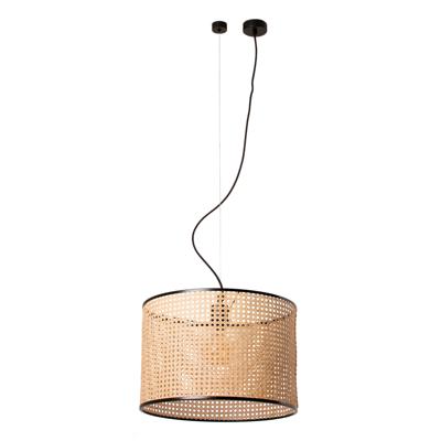 Подвесной светильник Faro Подвесной светильник Mambo черный ротанг ø450 арт. 104202