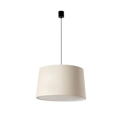 Подвесной светильник Faro Подвесной светильник WINDSOR COLGANTE SIMPLE черный/бежевый абажур 3xE27 арт. 219419