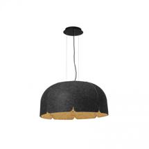 Подвесной светильник Faro Коричневый и темно-серый подвесной светильник Mute арт. 062927