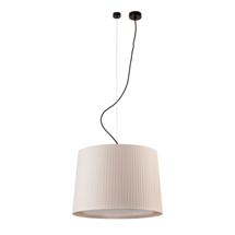 Подвесной светильник Faro Люстра Samba черный/бежевый ø450 арт. 104187