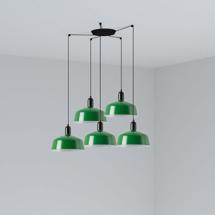 Подвесной светильник Faro Подвесной светильник TATAWIN зеленый 5xE27 арт. 219555